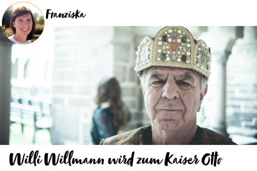 Willi Willmann wird zum Kaiser Otto Candy Szengel